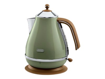 Delonghi | Kettle | KBOV 2001.GR | Electric | 2000 W | 1.7 L | 360° rotational base | Green