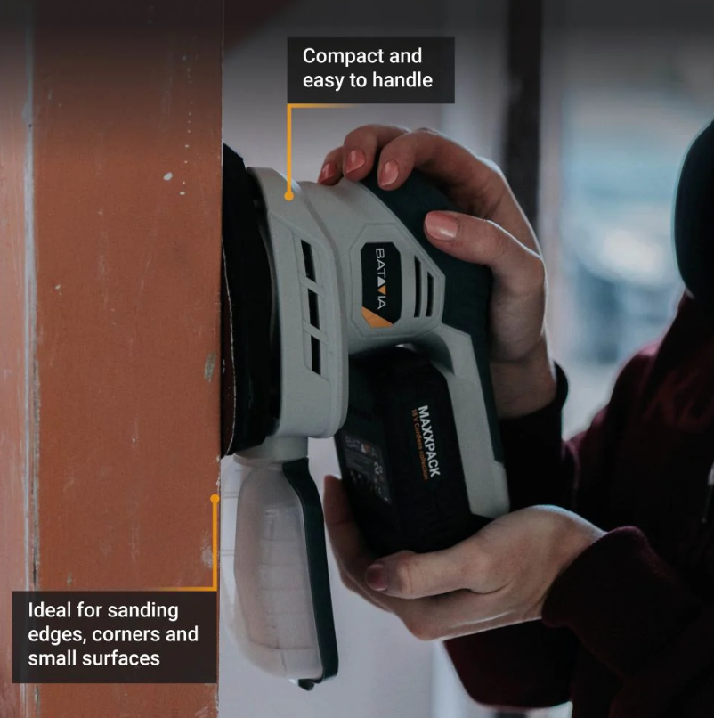 Batavia B.V. 18V Cordless Detail Sander - Image 4