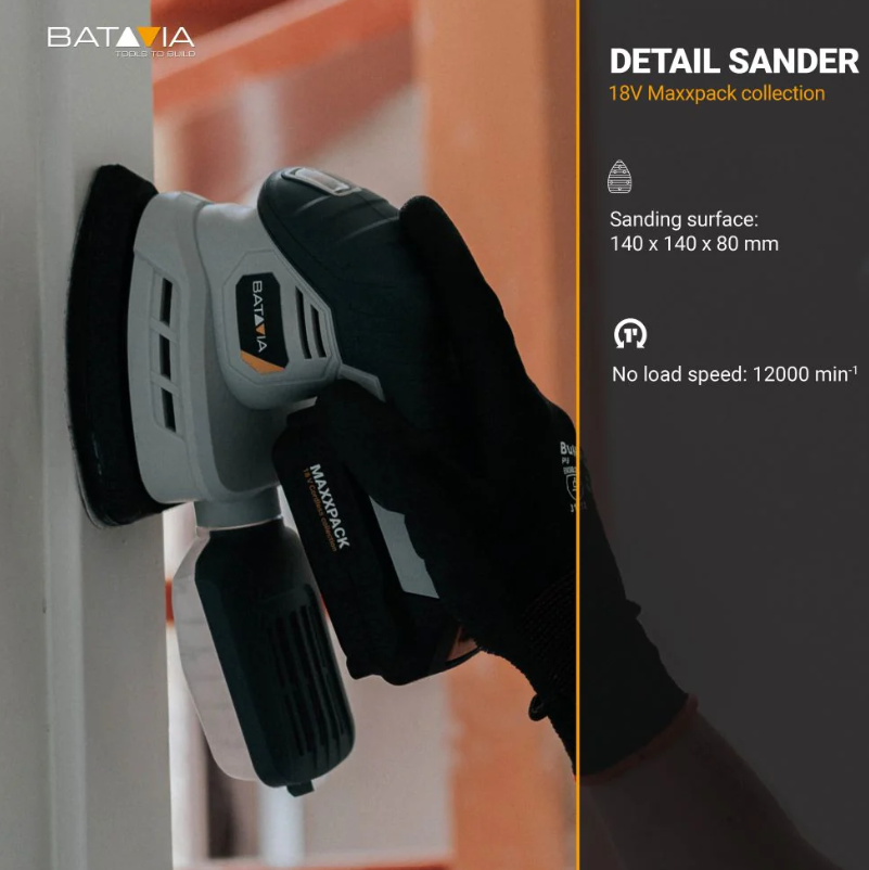 Batavia B.V. 18V Cordless Detail Sander - Image 6