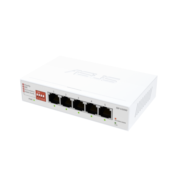 Asus | QG-U1050 | Switch, 5-port | Unmanaged | Desktop