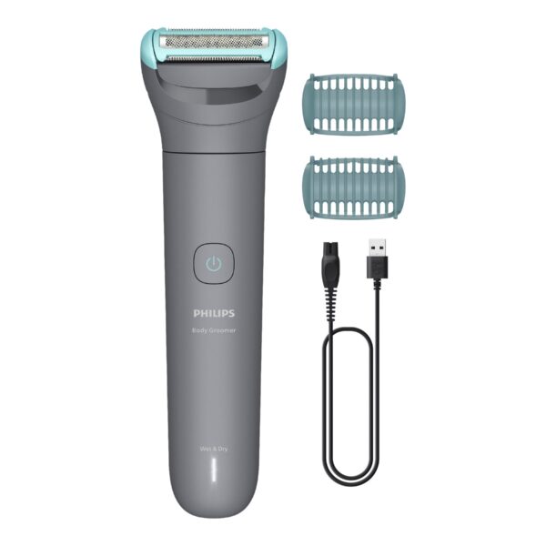 Philips Trimmer | BG3480/15 Series 3000 | Cordless | Wet & Dry | Number of length steps 3 | Grey