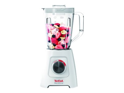 TEFAL | Blender | Blendforce II | Tabletop | 600 W | Jar material Plastic | Jar capacity 2 L | Ice crushing | White - Image 2