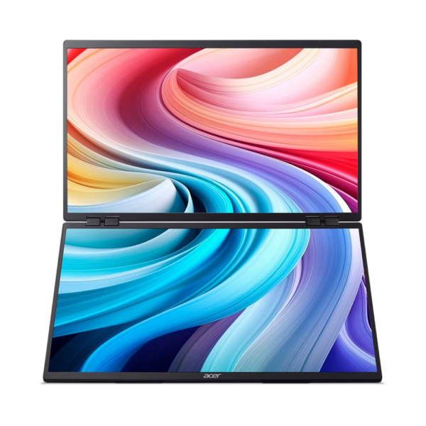 Acer PD243YEbmiuux 60cm 23.8'' FHD Dual Portable ZeroFrame IPS 100Hz 16:9 4ms(GTG) 250nits HDMI 2xType-C MM Audio out EU Black H.cable x1 U. | Acer
