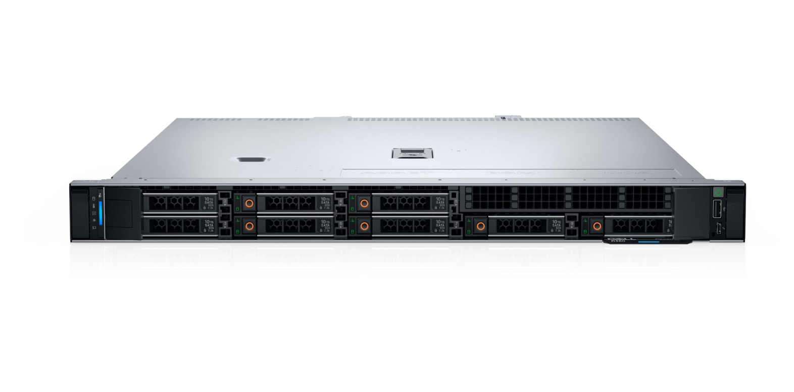 Dell PowerEdge | R360 | Rack (1U) | Intel Xeon 6 | 1 | 6325P | 4 | 8 | 3.5 GHz | 1x16GB/1x2.4TB | Up to 4 x 3.5" | PERC H355 | iDRAC9 Enterprise | Power supply 1x700 W | ReadyRails Sliding Rails | No OS | Warranty Basic NBD, 36 month(s) - Image 2
