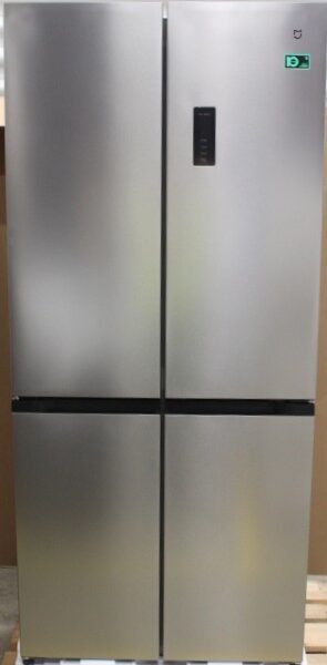 SALE OUT. Xiaomi Mijia Refrigerator Cross Door 502L EU | Xiaomi Mijia Refrigerator Cross Door 502L EU | Energy efficiency class E | Free standing | Side by Side | Height 191.2 cm | No Frost system | Fridge net capacity 326 L | Freezer net capacity 176 L | 37 dB | Brushed Silver | DAMAGED PACKAGING
