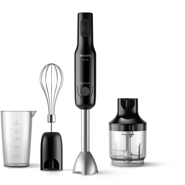 Philips | Hand Blender | Daily Collection ProMix HR2543/90 | Hand Blender | 700 W | Number of speeds 2 | Turbo mode | Black