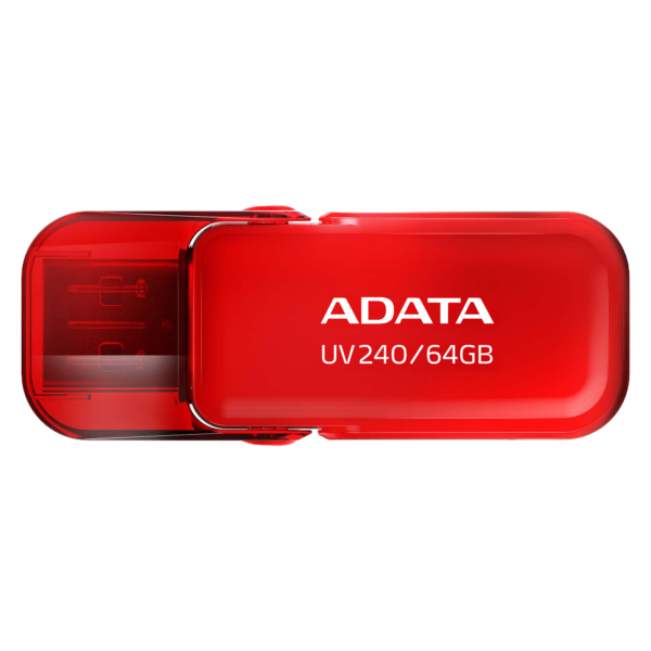 ADATA | USB Flash Drive | UV240 | 64 GB | USB Type-A | Red