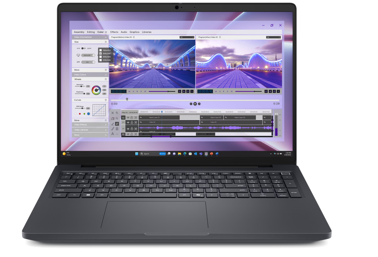 Dell Max 16 MC16250 | Pro 16 " | FHD+ | Intel Core Ultra 7 | 255H | 16 GB | DDR5 | Solid-state drive capacity 512 GB | NVIDIA RTX PRO 500 Blackwell | GDDR7 | 6 GB | Windows 11 Pro | Bluetooth version 5.4 | Keyboard language English | Keyboard backlit | Warranty 36 month(s) | Battery warranty 12 month(s)
