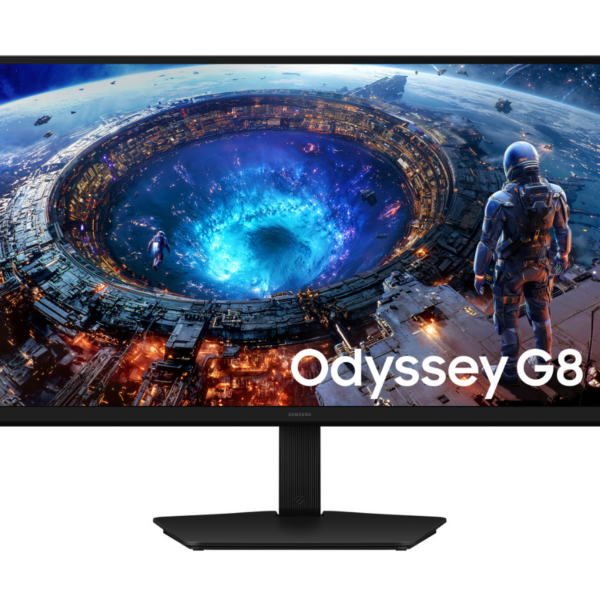 Samsung | Odyssey G8 LS27HG806EFXEN | 27 " | IPS | QHD | 16:9 | 360 Hz | 1 ms | 5120 x 2880 pixels | 350 cd/m² | HDMI ports quantity 2 | Black