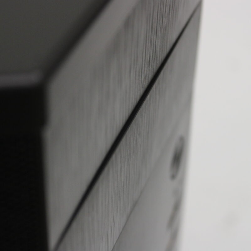 SALE OUT. Fractal Design Core 1100, Black | Fractal Design | CORE 1100 | Black | Micro ATX | DAMAGED PACKAGING, DENTED BODY - Image 3