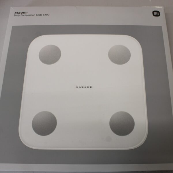 SALE OUT. Xiaomi | Body Composition Scale S400 | DAMAGED PACKAGING, USED, SCRATCHED ON BACK | Body fat analysis | Body Mass Index (BMI) measuring | Maximum weight (capacity) 150 kg | Warranty 24 month(s)