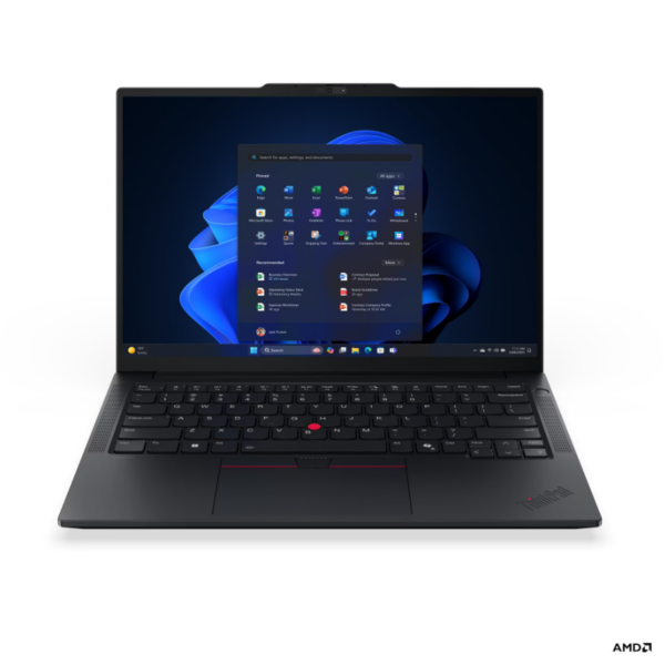 Lenovo ThinkPad E14 G8 AMD | Black | 14 " | IPS | WUXGA | 1920 x 1200 pixels | Anti-glare | AMD Ryzen AI 7 | 345 | 16 GB | SODIMM DDR5 | Solid-state drive capacity 512 GB | AMD Radeon 820M Graphics | Windows 11 Pro | 802.11be | Bluetooth version 5.4 | Keyboard language English | Keyboard backlit | Warranty 36 month(s) | Battery warranty 12 month(s)