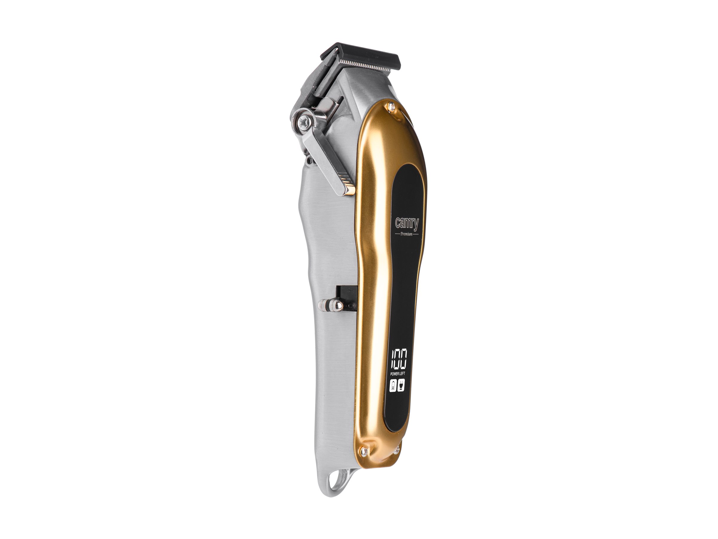 Camry Hair clipper with LCD display | CR 2844 | Cordless | Number of length steps 4 | Gold - Image 5