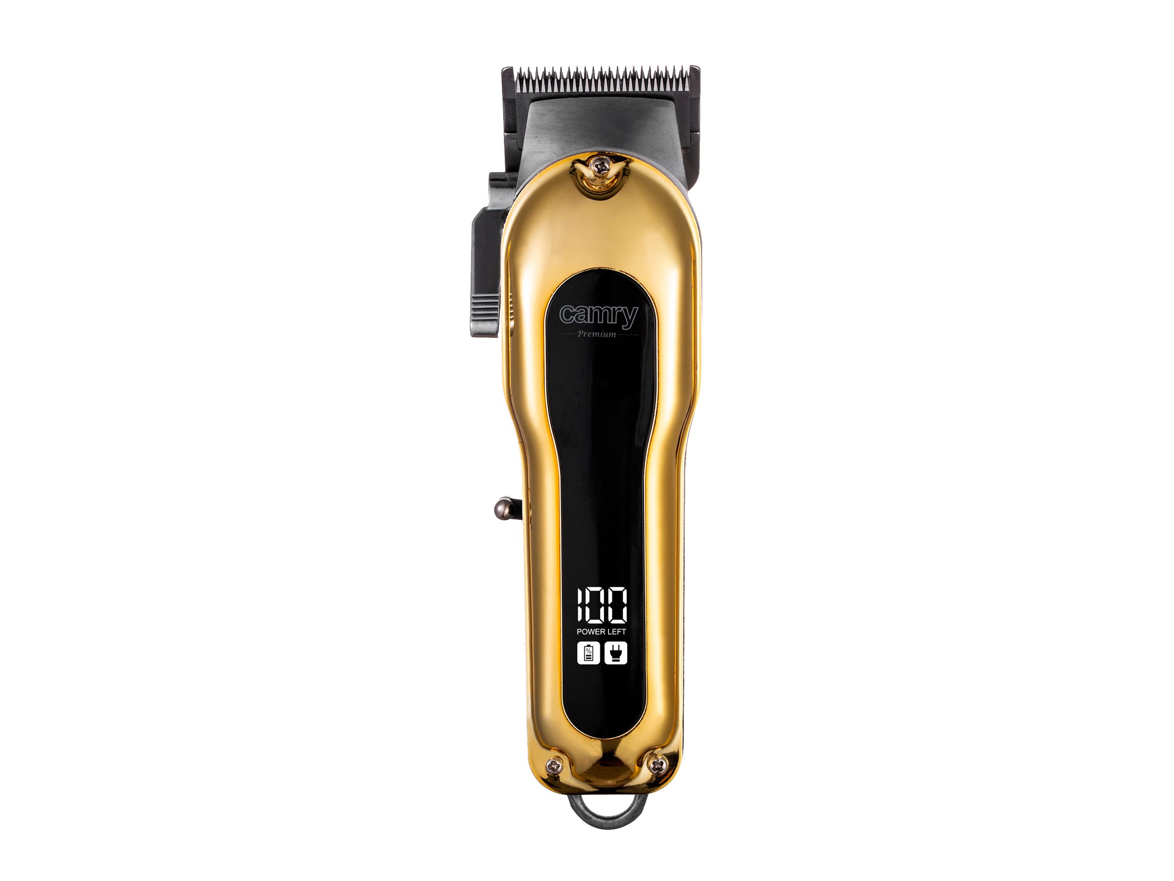 Camry Hair clipper with LCD display | CR 2844 | Cordless | Number of length steps 4 | Gold - Image 7
