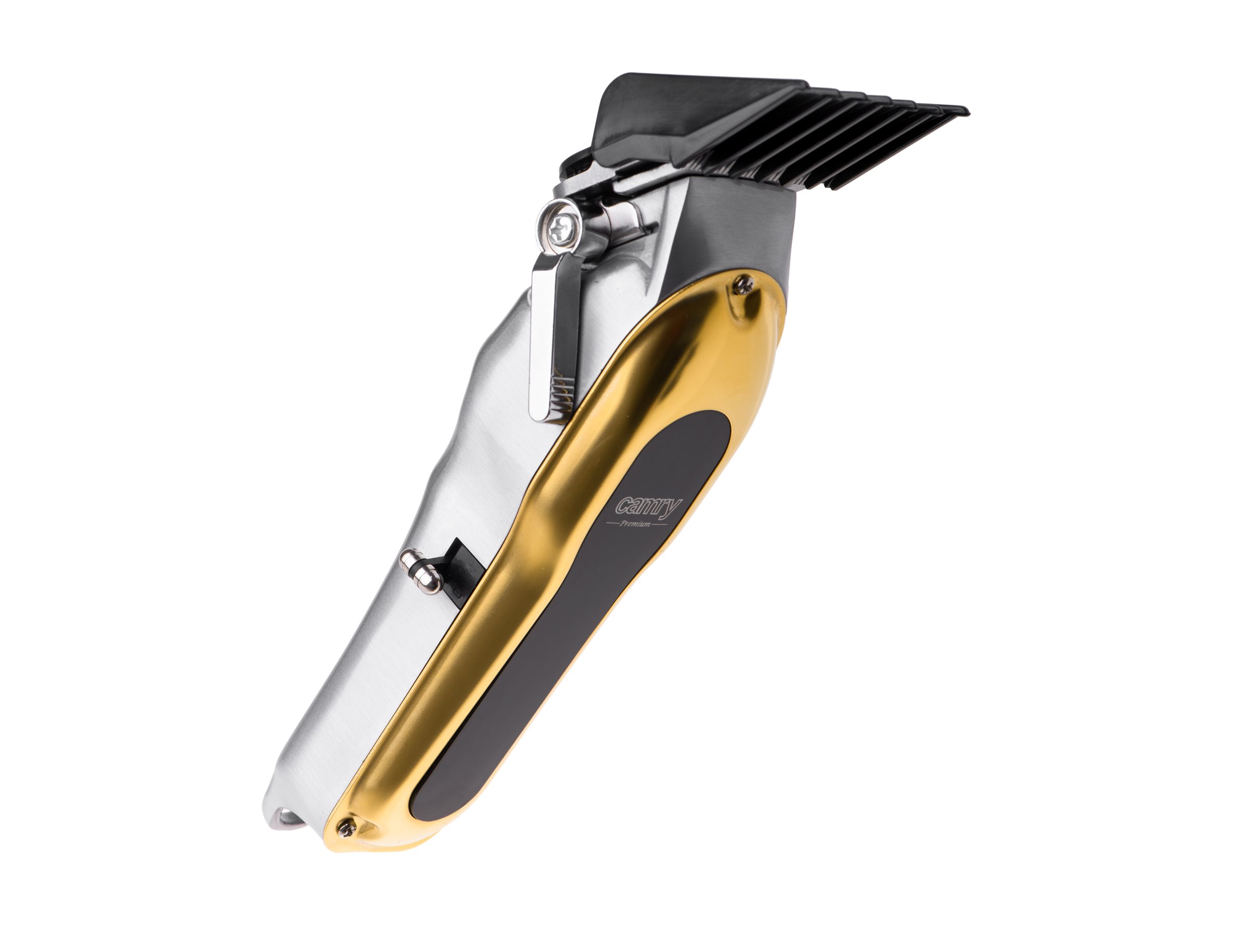 Camry Hair clipper with LCD display | CR 2844 | Cordless | Number of length steps 4 | Gold - Image 11