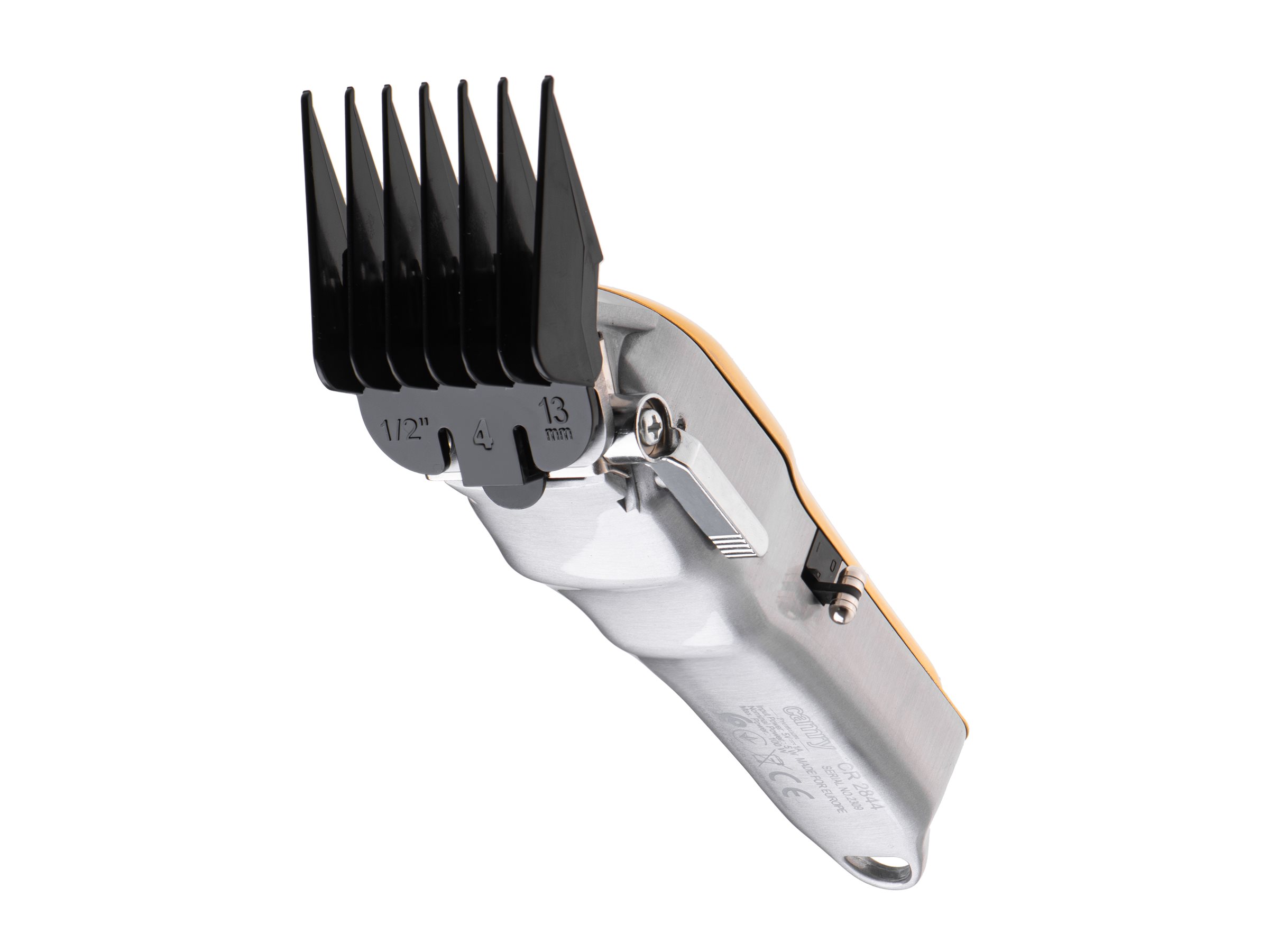 Camry Hair clipper with LCD display | CR 2844 | Cordless | Number of length steps 4 | Gold - Image 13