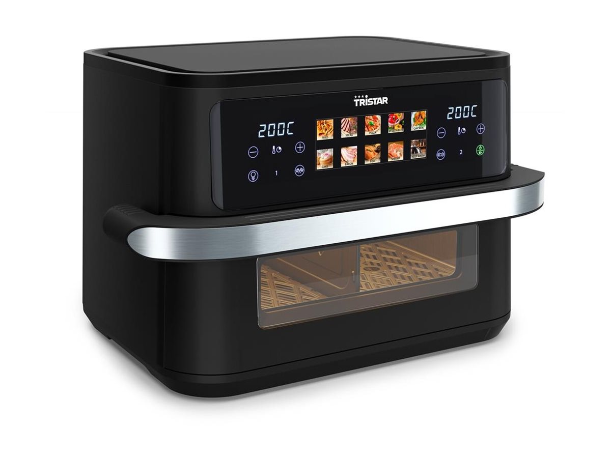 Tristar Dualzone Flex Airfryer | FR-9078 | Power 2800 W | Capacity 10 L | Hot air technology | Black - Image 3