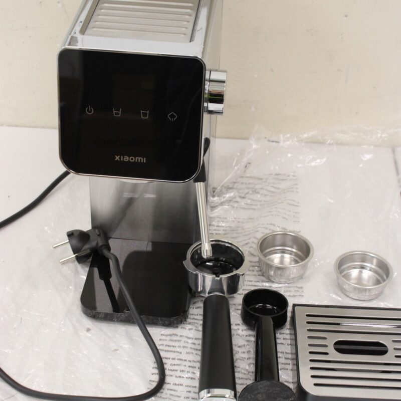 SALE OUT. Xiaomi Espresso Machine | Pump pressure 20 bar | Built-in milk frother | Semi-automatic | 1350 W | Silver/Black | UNPACKED, SCRATCHED ON CORPUS AND ACCESSORIES - Image 2