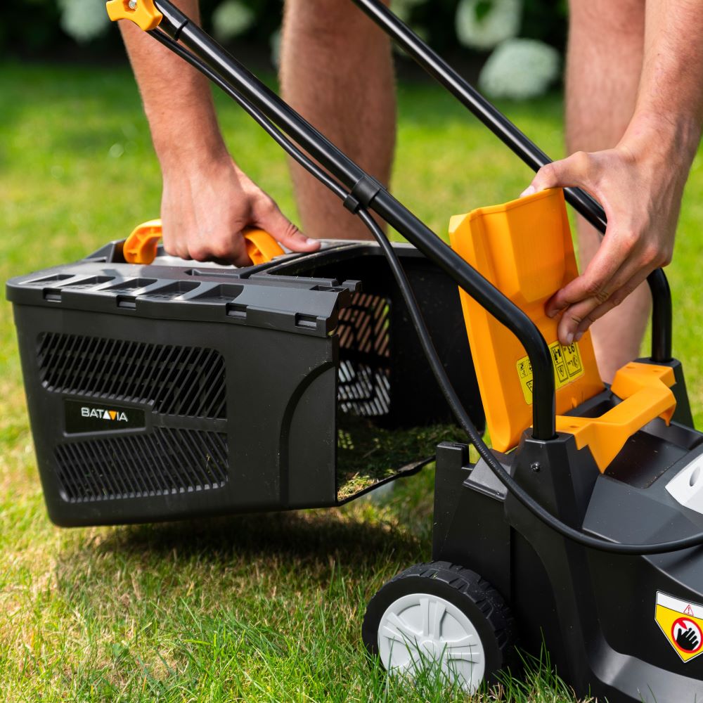 Batavia B.V. 18V Cordless Lawn Mower, 32 cm, Without battery and charger | Mowing Area 200 m² - Image 2