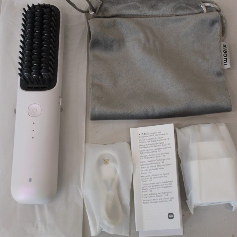 SALE OUT. Xiaomi Cordless Hair Straightener Brush EU | Warranty 24 month(s) | Ceramic heating system | Ionic function | Temperature (min) 160 °C | Temperature (max) 200 °C | DEMO - Image 2