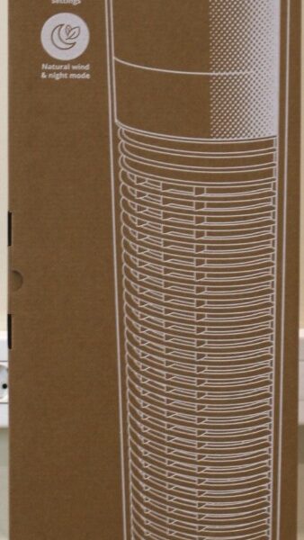 SALE OUT. | Duux Fan | Elevate | Tower Fan | 40 W | Diameter 29 cm | Number of speeds 12 | Oscillation | Gray | DAMAGED PACKAGING