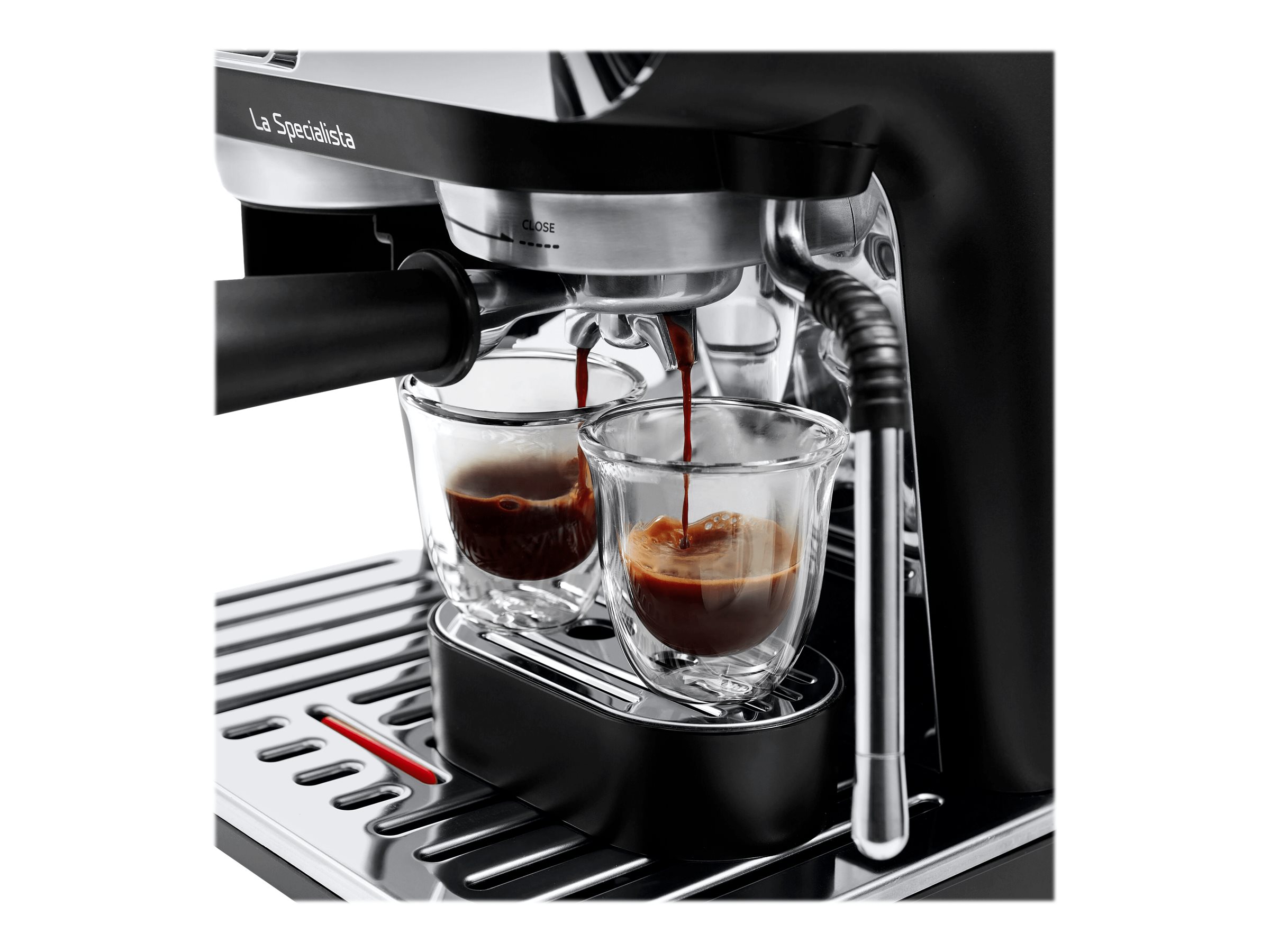 Delonghi Coffee machine | EC9155.MB | Pump pressure 15 bar | Built-in milk frother | Manual | Metal Black | 1400 W - Image 2