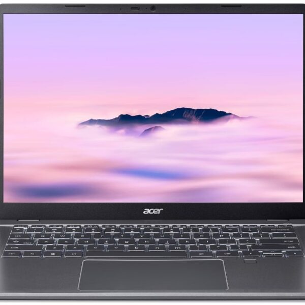 Acer | Chromebook Plus Enterprise 514 | Grey | 14 " | Touchscreen | 1920 x 1200 pixels | Intel Core 5 | 120U | 16 GB | LPDDR5X SDRAM | Solid-state drive capacity 256 GB | Intel Iris Xe Graphics | Chrome OS | Keyboard language US International | Keyboard backlit | Warranty 36 month(s)