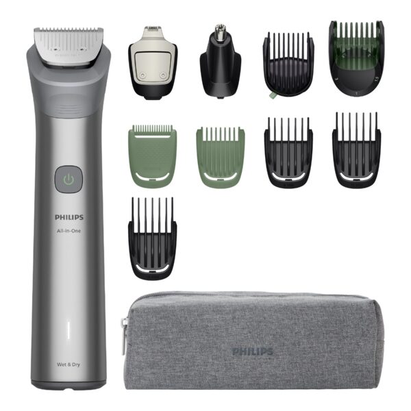 Philips Trimmer | MG5941/15 Series 5000 All-in-One | Cordless | Wet & Dry | Number of length steps 13 | Light Grey