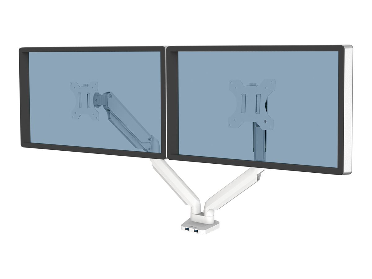 Fellowes | Platinum Monitor Arm up to 27" | 8056301 | White - Image 2
