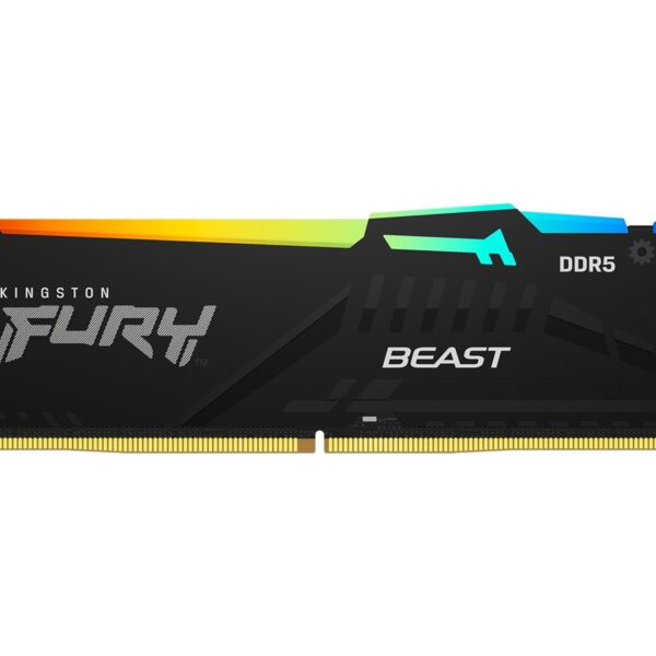 Kingston KF564C32BBEA-16 16GB 6400MT/s DDR5 CL32 DIMM FURY Beast Black RGB EXPO | Kingston