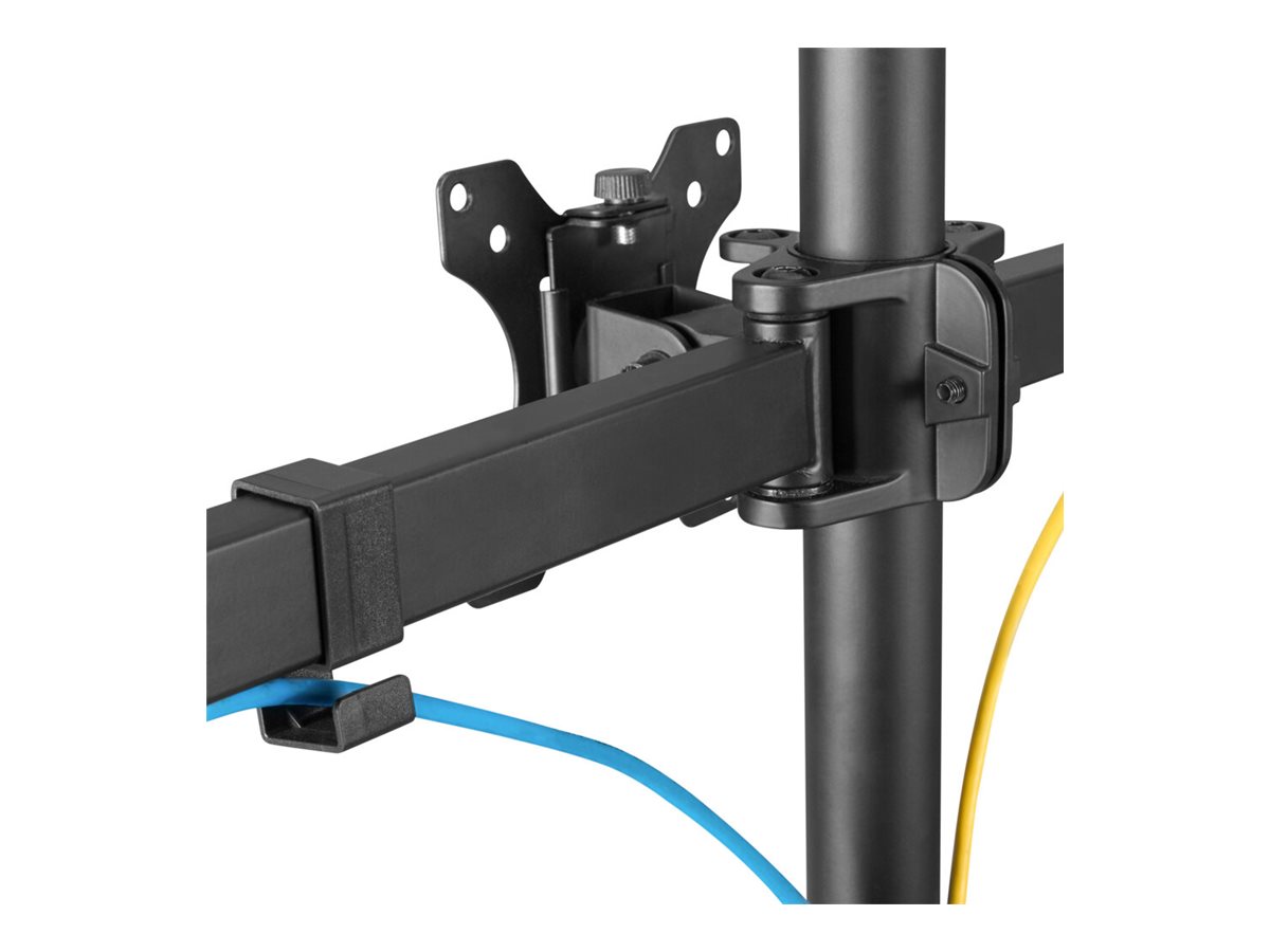 Neomounts Desk Mount | FPMA-D550D3BLACK Monitor Arm | Adjustable Height, Rotate, Tilt, Swivel | 10-27 " | Maximum weight (capacity) 6 kg | Black - Image 11