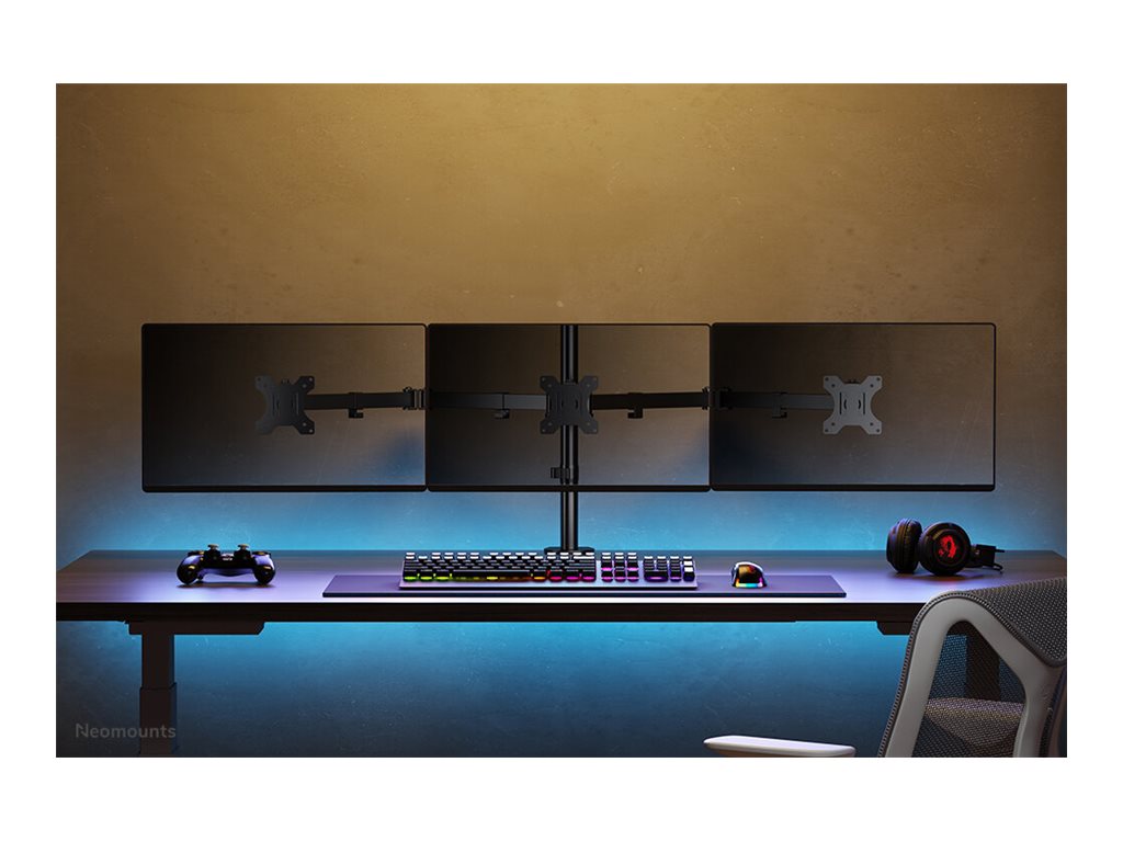 Neomounts Desk Mount | FPMA-D550D3BLACK Monitor Arm | Adjustable Height, Rotate, Tilt, Swivel | 10-27 " | Maximum weight (capacity) 6 kg | Black - Image 15