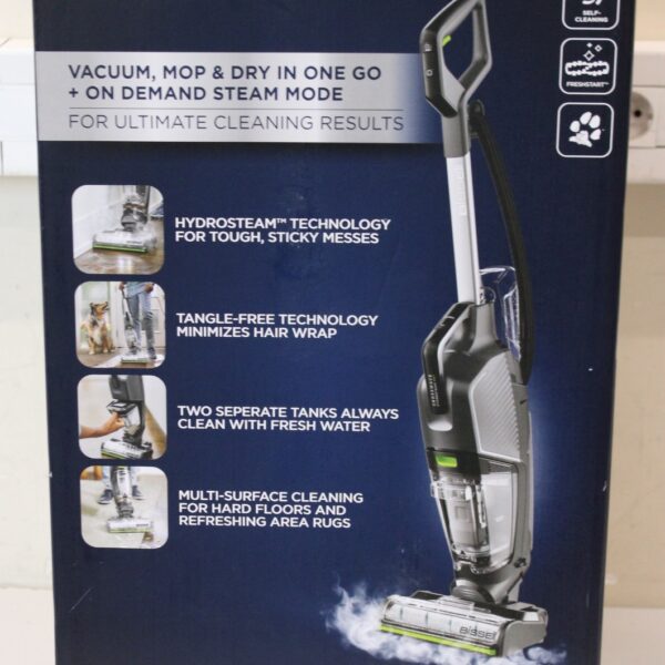 SALE OUT. Bissell All-in one Multi-Surface Cleaner | 3527N Crosswave HydroSteam Pet Select | Corded operating | Washing function | 1100 W | N/A V | Titanium/Black/Silver/Lime | Warranty 24 month(s) | UNPACKED, SCRATCHES, MISSING INNER PACKAGING
