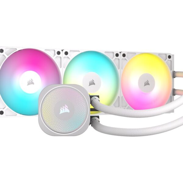 Corsair Liquid CPU Cooler | 360 RS ARGB | White
