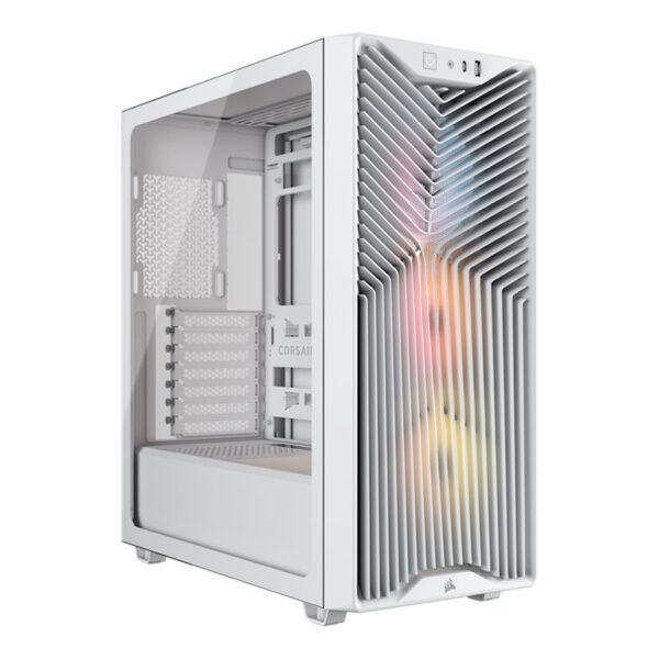 Corsair PC Case | 3200D RS ARGB | Mid-Tower | White