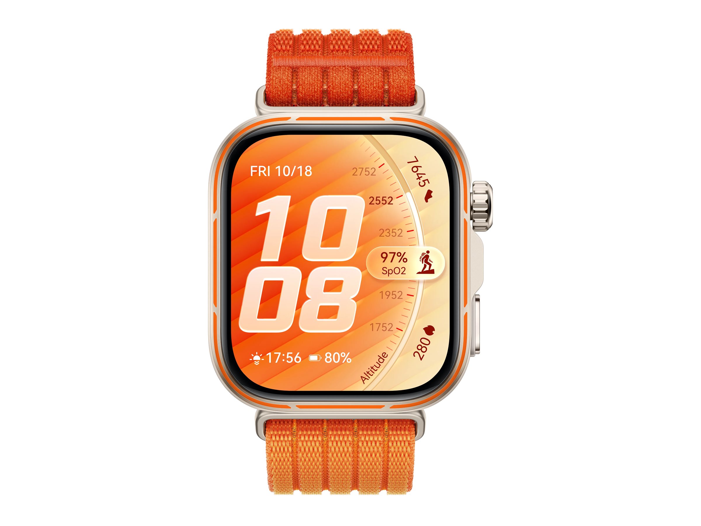 Huawei Watch FIT 5 Pro, Orange, Niki-B29W | Huawei - Image 2