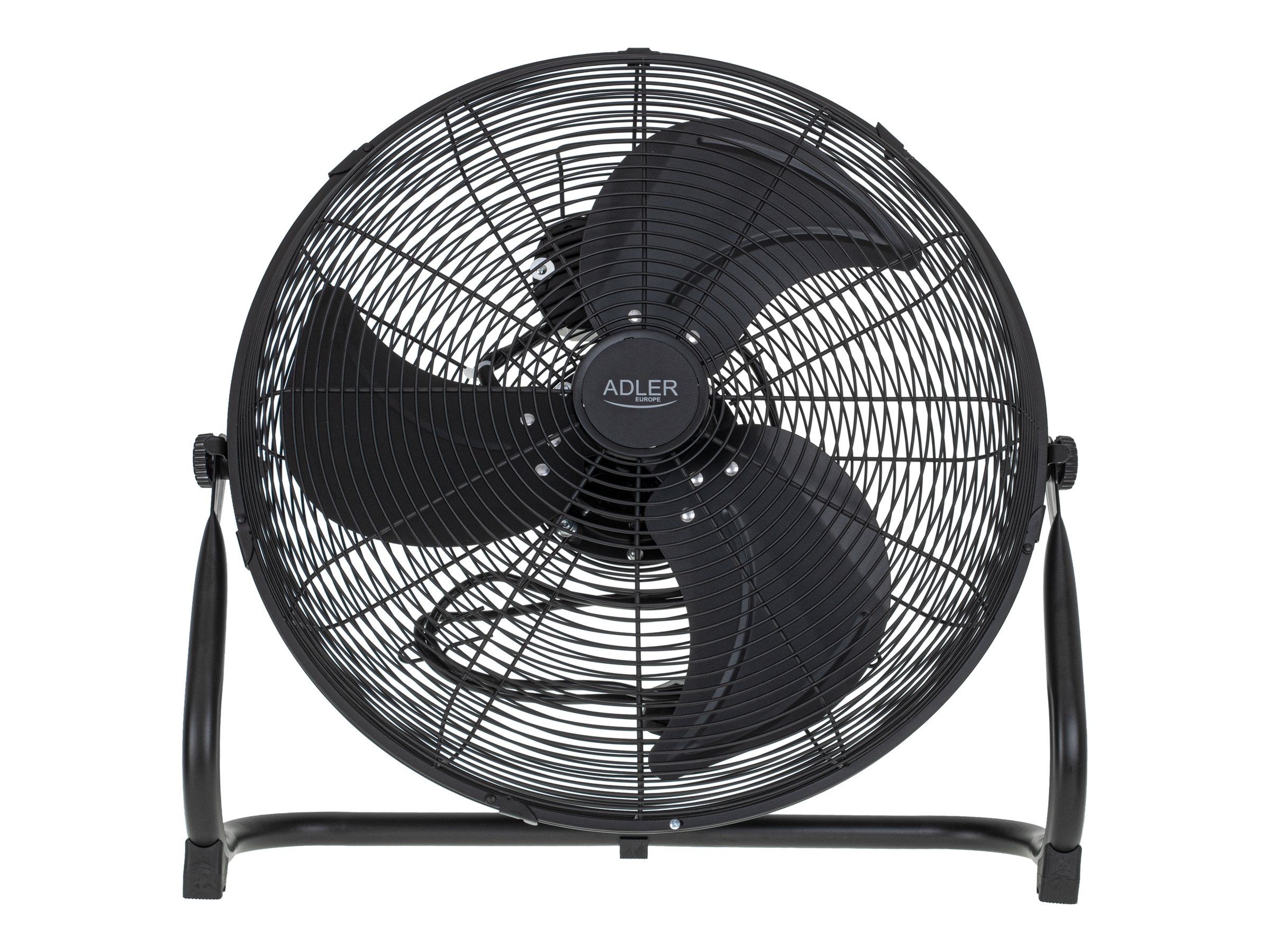 Adler | AD 7334 | Velocity Fan | 110 W | Diameter 45 cm | Number of speeds 3 | Oscillation | Black - Image 2