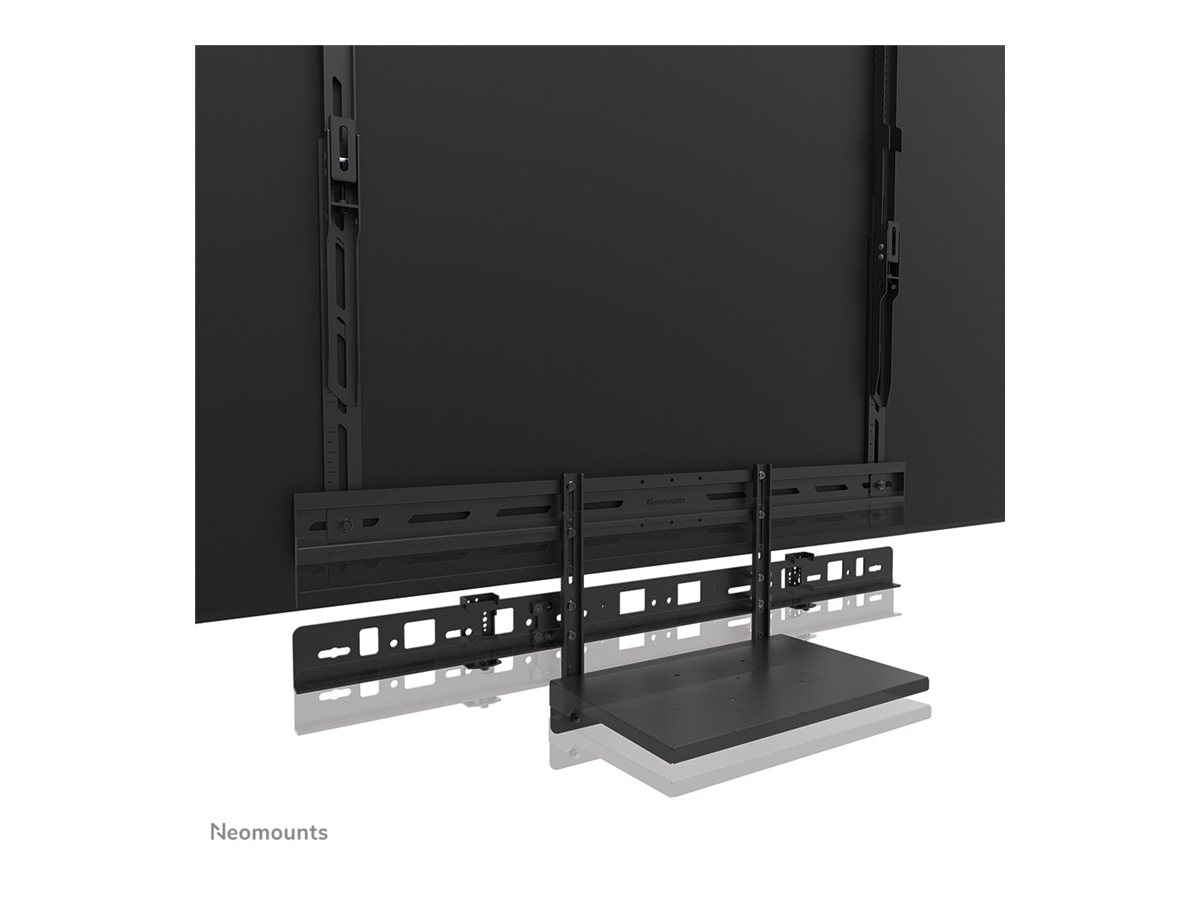 Neomounts AV60-500BL Videobar and laptop shelf kit | Universal | 43-110 " | Maximum weight (capacity) 8 kg | Black - Image 3