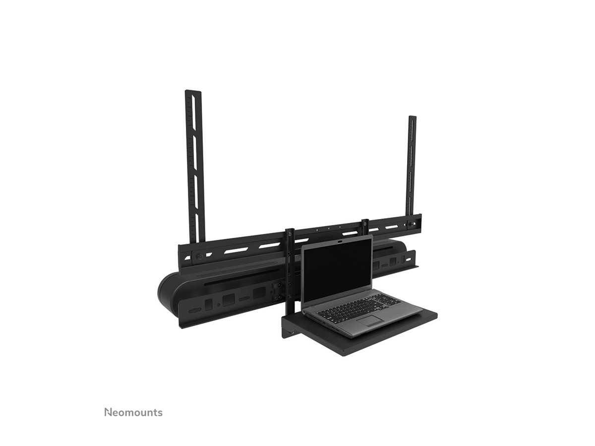 Neomounts AV60-500BL Videobar and laptop shelf kit | Universal | 43-110 " | Maximum weight (capacity) 8 kg | Black - Image 9