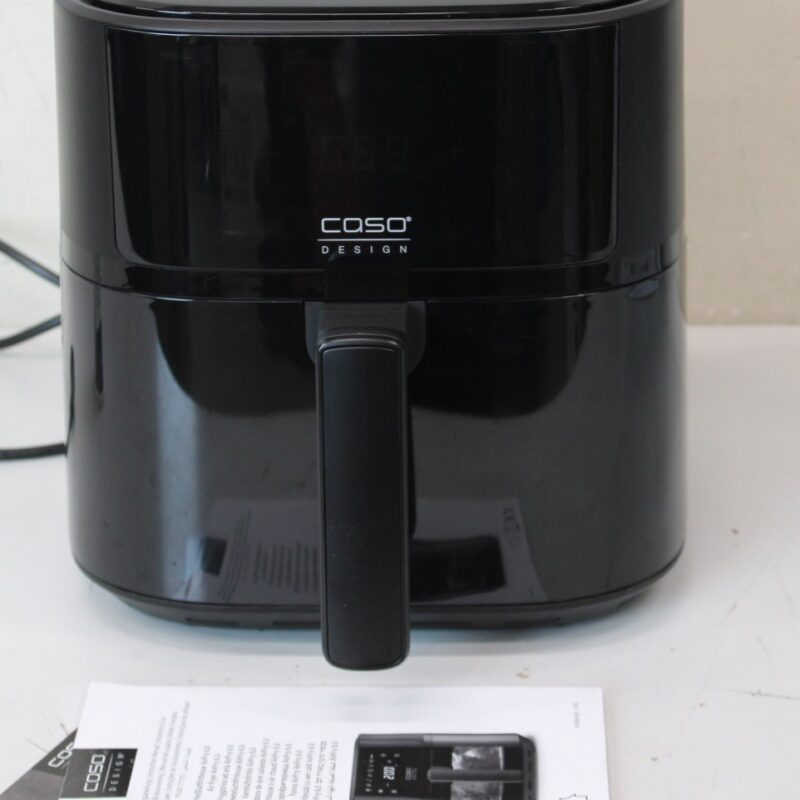 SALE OUT. Caso Designer Air Fryer | AirFry 6.0 | Power 1700 W | Capacity 6 L | Black | UNPACKED, SCRATHED ON FRONT | 24 month(s) - Image 2