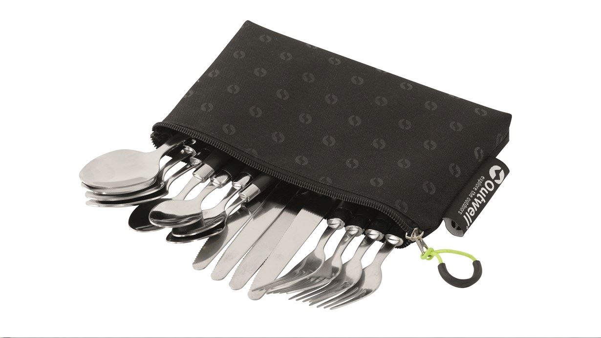 Outwell | Pouch | Cutlery Set | Black