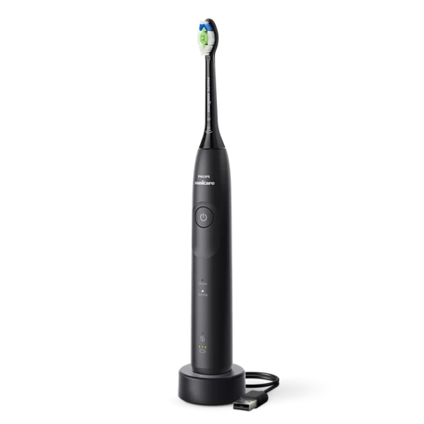 Philips | Electric Toothbrush | HX7111/01 Sonicare Series 5500 | Rechargeable | For adults | Number of brush heads included 1 | Number of teeth brushing modes 2 | Black
