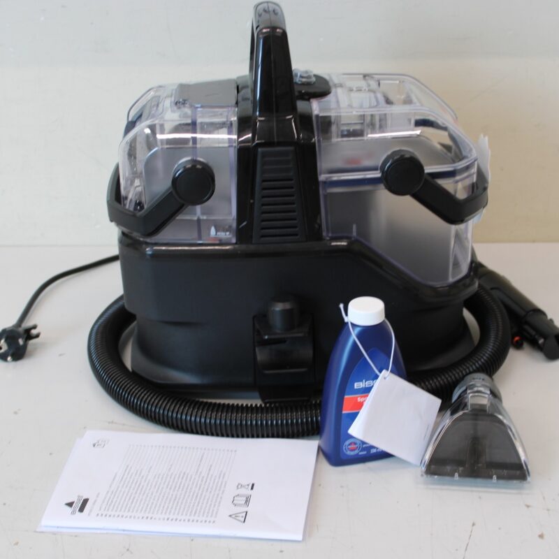 SALE OUT. Bissell SpotClean C9 Select Portable Carpet & Upholstery Cleaner | Bissell Portable Carpet and Upholstery Cleaner | SpotClean C9 Select | Corded operating | Washing function | 400 W | 24 month(s) | 25.9 V | Black/Warm White/Silver | USED, SCRATCHES, DIRTY