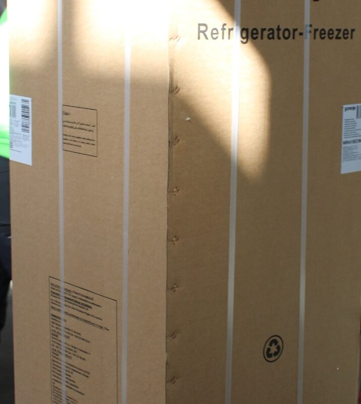 SALE OUT. Gorenje NRK418ECW4 Refrigerator, E, Free standing, Bottom freezer, Height 182 cm, Net Fridge 171 L, Net Freezer 85 L, White | Gorenje Refrigerator | NRK418ECW4 | Energy efficiency class E | Free standing | Combi | Height 182.4 cm | No Frost system | Fridge net capacity 171 L | Freezer net capacity 85 L | 41 dB | White | DAMAGED PACKAGING
