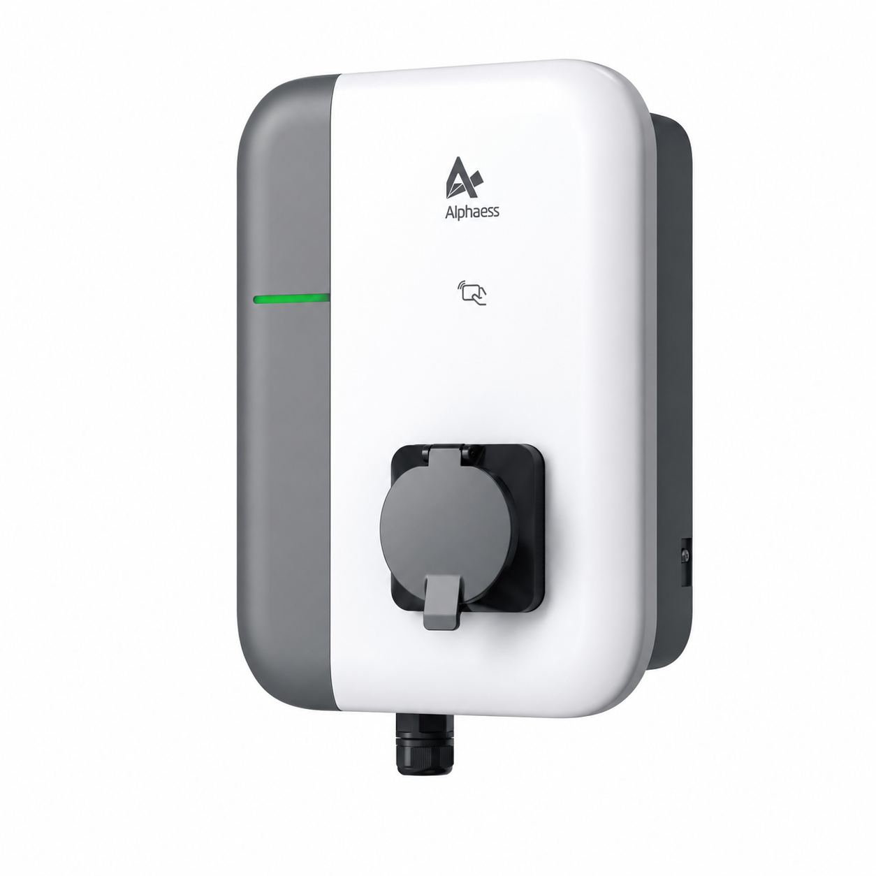 AlphaESS | SMILE-G3-EVCT11 | Three Phase EV Charger | 11 kW | 7 m | White/Grey