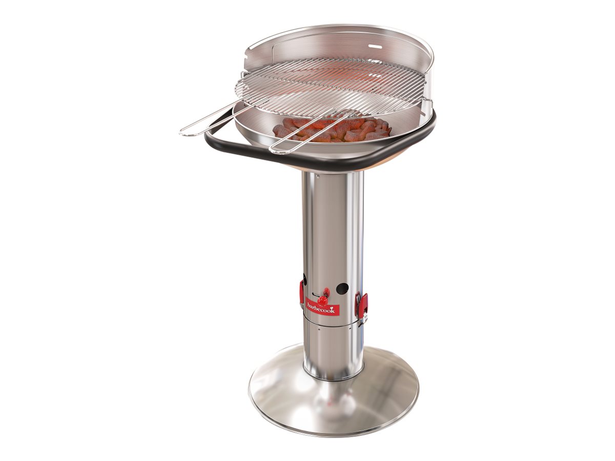 Barbecook Charcoal Barbecue Loewy 50 SST, 51.5 x 56 x 99 cm | BC-CHA-1005 | Silver - Image 2
