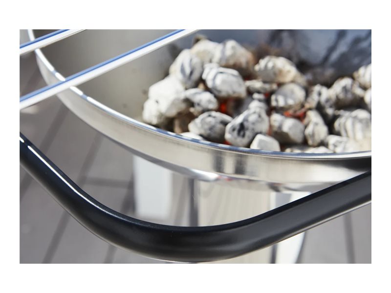 Barbecook Charcoal Barbecue Loewy 50 SST, 51.5 x 56 x 99 cm | BC-CHA-1005 | Silver - Image 9