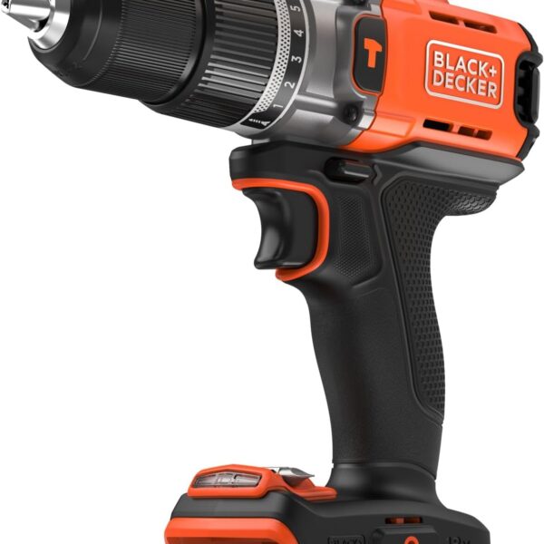 BLACK & DECKER 18V Cordless Drill (without battery and charger) | BCD383XN-XJ