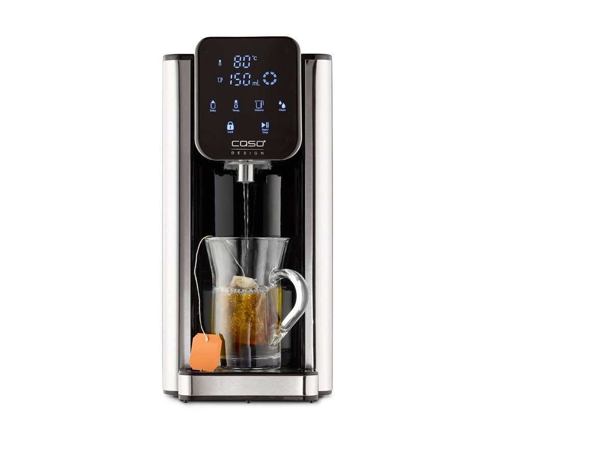 Caso HW 666 Inox | Turbo Hot Water Dispenser | Electric | 2200-2600 W | 2.7 L | Plastic/Stainless Steel | Stainless steel/Black - Image 2