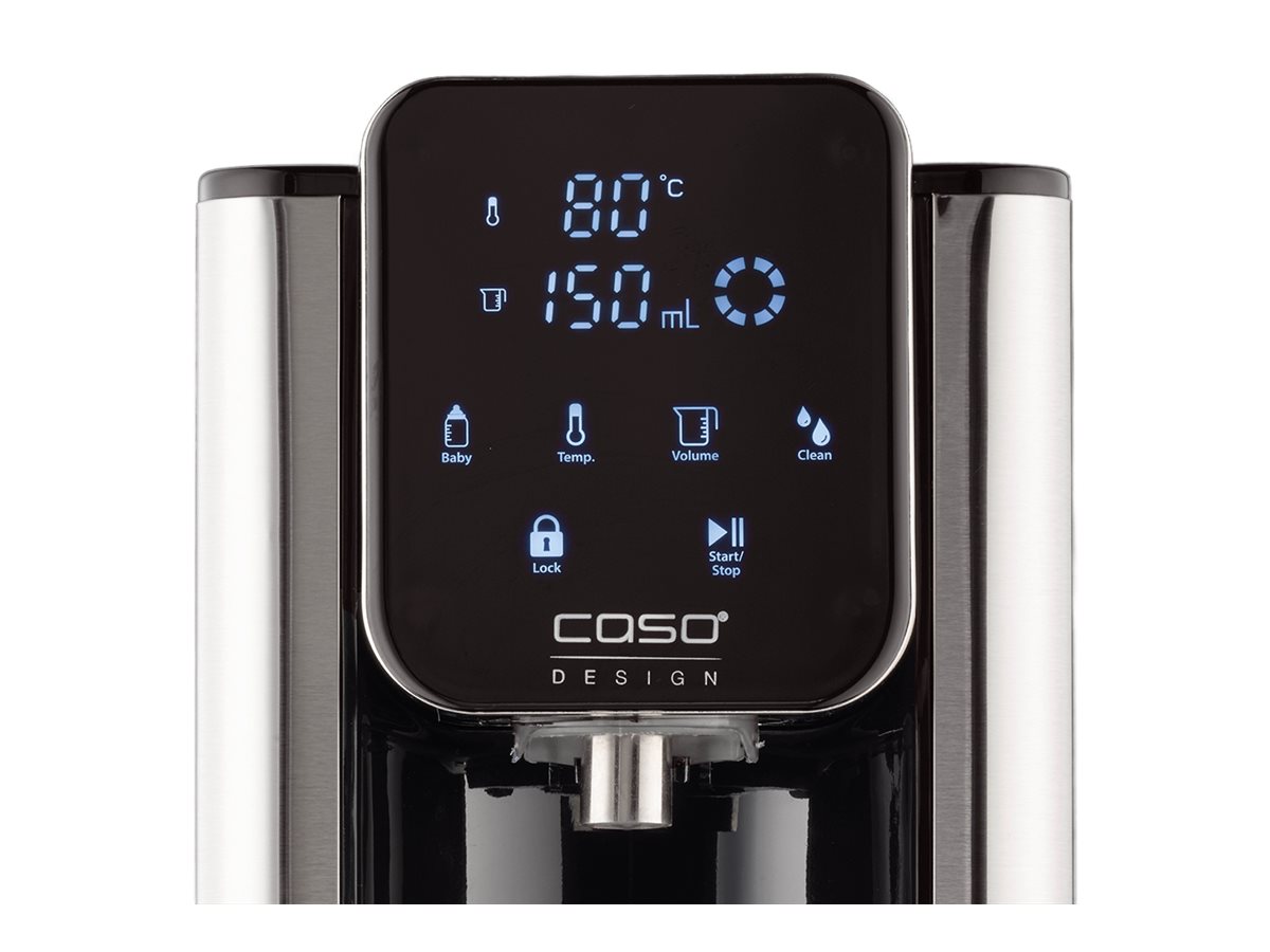 Caso HW 666 Inox | Turbo Hot Water Dispenser | Electric | 2200-2600 W | 2.7 L | Plastic/Stainless Steel | Stainless steel/Black - Image 4